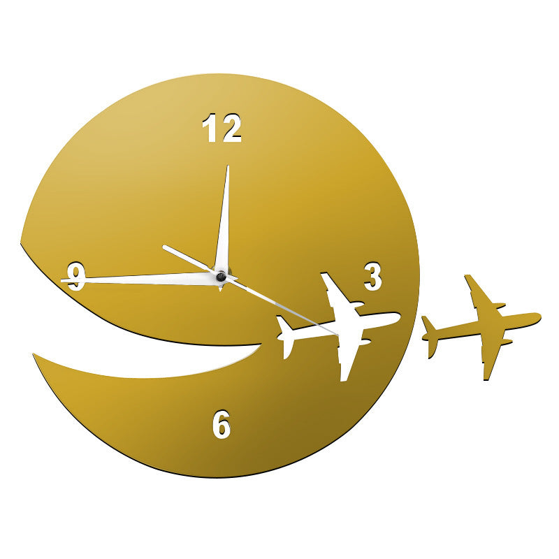 Acrylic crystal wall clock