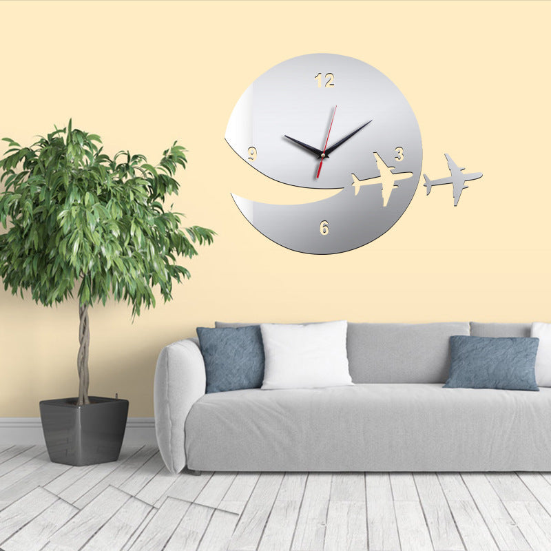 Acrylic crystal wall clock