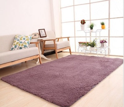 Living Room Rug Area Solid Carpet Fluffy Soft Home Decor White Plush Carpet Bedroom Carpet Kitchen c White Rug Tapete