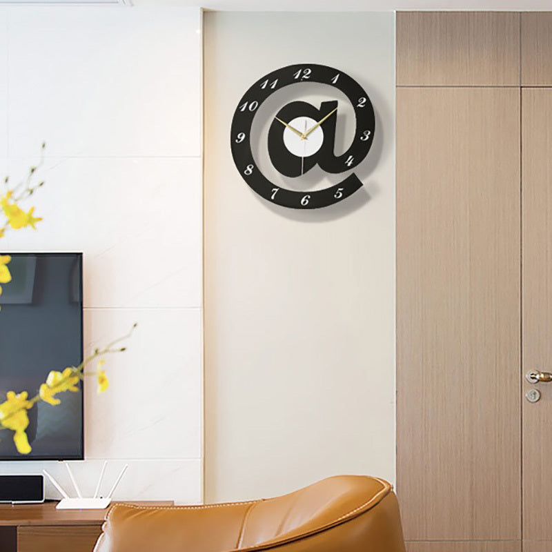 Alphabet 3D Digital Wall Clock