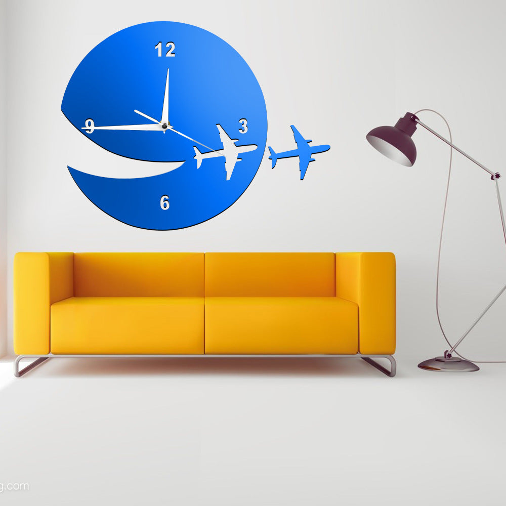 Acrylic crystal wall clock
