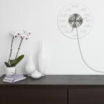 Acrylic Wall Clock With Colorful Lights
