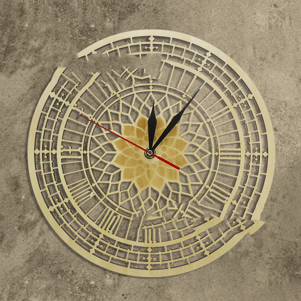 Wooden Wall Clock Custom London Big Ben Style Wall Clock Modern Wall Decoration Wall Clock