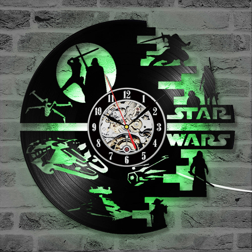 Creative Fashion Room Decoration Wall Clock Animal Shape Retro Wall Clock
