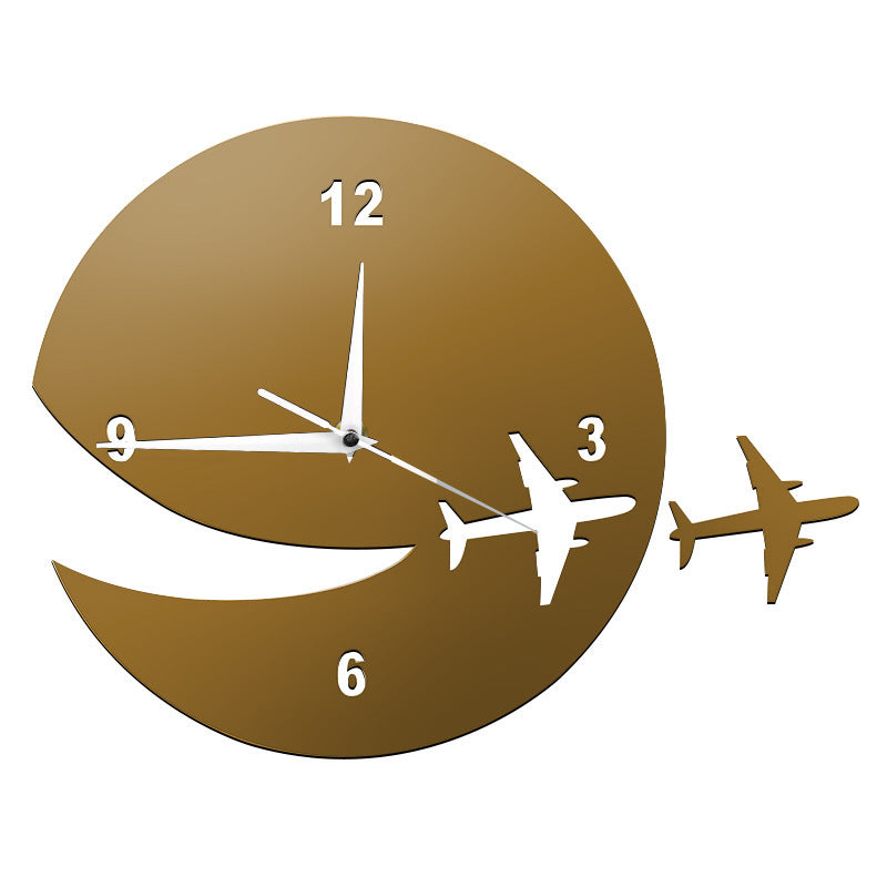 Acrylic crystal wall clock