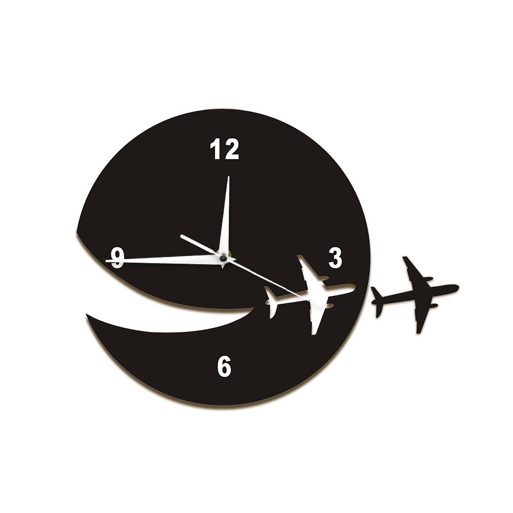 Acrylic crystal wall clock