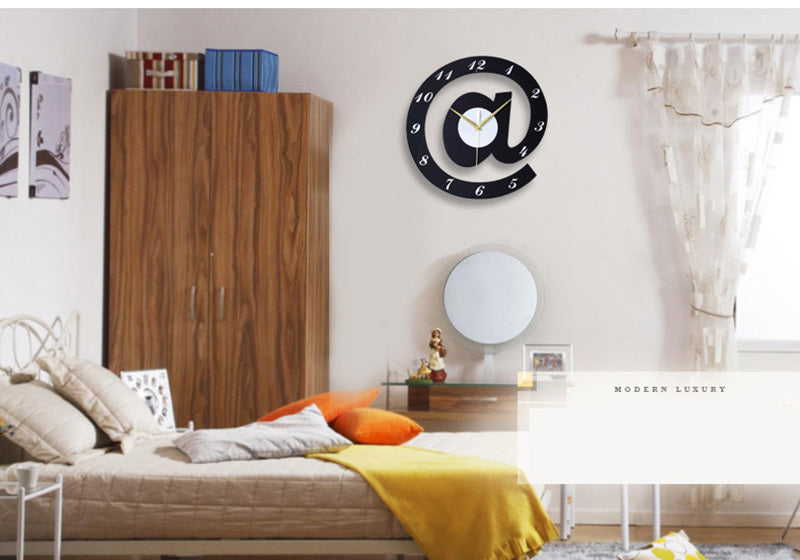 Alphabet 3D Digital Wall Clock