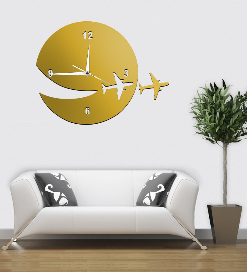 Acrylic crystal wall clock
