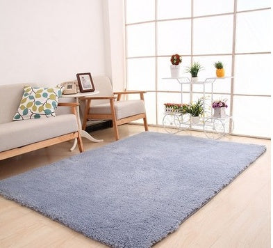 Living Room Rug Area Solid Carpet Fluffy Soft Home Decor White Plush Carpet Bedroom Carpet Kitchen c White Rug Tapete