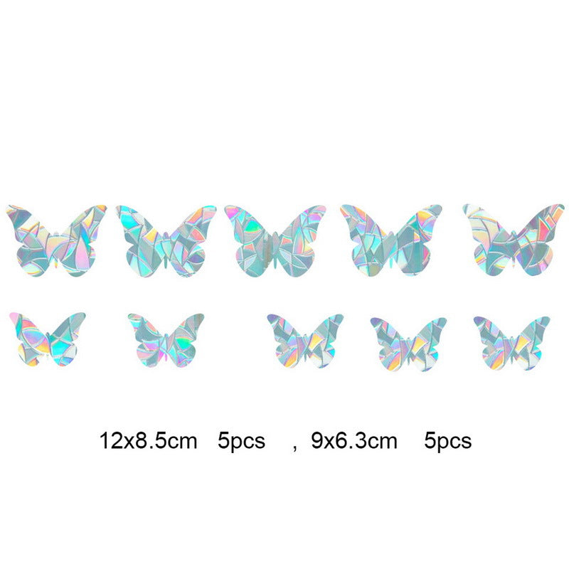 Non-adhesive Static Window Film 3d Glass Film Paper-cut For Window Decoration